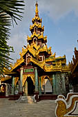 Yangon Myanmar. Shwedagon Pagoda (the Golden Stupa).  